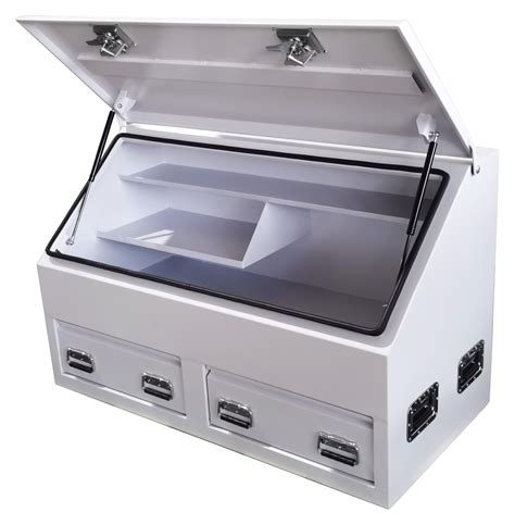 white steel tool box|white tool boxes for trucks.